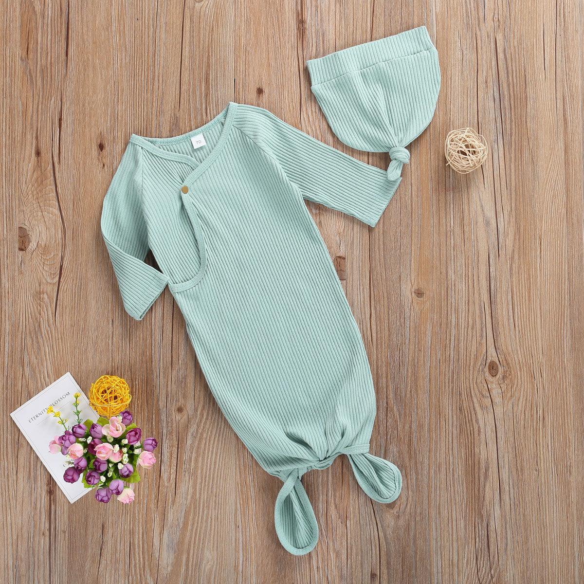 Baby's Long Sleeved Sleeping Bag Kick Proof Jumpsuit - PrettyKid