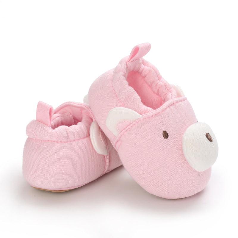 Baby Cartoon Soft Sole Crib Shoes - PrettyKid