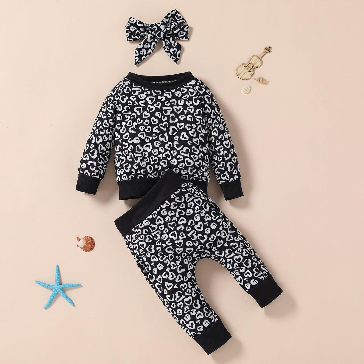 Toddler Kids Girls Long Sleeve Leopard Suit - PrettyKid