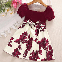 Children's Printed Dress, New Style In Summer