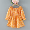 Toddler Girls' Printed Bow Dress Children's Apparel Wholesale - PrettyKid