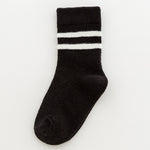 10PCS Kid's Summer Thin Cotton Solid Color Mesh Sports Socks - PrettyKid