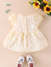 9-24M Puff Sleeve Plaid Baby Girl Casual Dresses Wholesale Baby Girl Clothes - PrettyKid