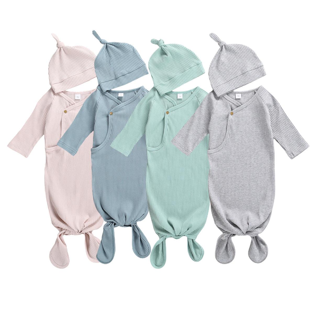 Baby's Long Sleeved Sleeping Bag Kick Proof Jumpsuit - PrettyKid