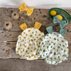 2022 Summer Baby Girl Baby Sleeveless Small Flower Harness Cotton - PrettyKid