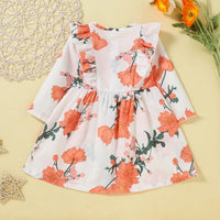 Toddler Kids Girls Long Sleeve Dress Best Children's Wholesale Clothing - PrettyKid