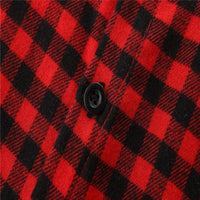 Toddler Kids Boys' Long Sleeve Plaid Shirt Black Pants Set - PrettyKid