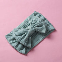 Baby Butterfly Hair Band Soft Jacquard Nylon Girls Wide Scarf Kids Designer Wholesale - PrettyKid