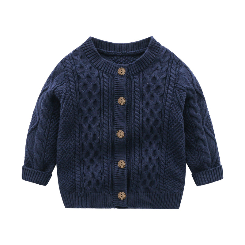 2021 Wholesale Baby Boys Knitting Sweaters Spring Winter Children's Clothing - PrettyKid