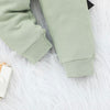 Toddler Kid's Solid Color Hooded Dinosaur Long Sleeve Suit - PrettyKid