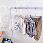 Baobaoying Children's Shirt+T-shirt+Pants 3-piece Set
