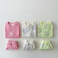 Children's Suit Summer Cotton Two-piece Suit - PrettyKid