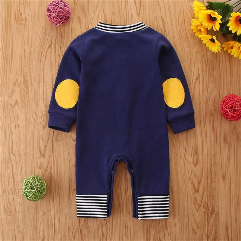 Baby One Piece Striped Casual Romper Wholesale Baby Cloths - PrettyKid