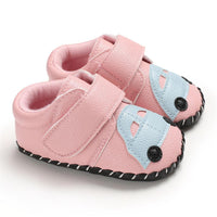 Baby Unisex PU Car Magic Tape Flats Toddler Shoes Wholesale - PrettyKid