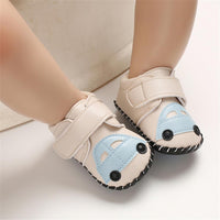 Baby Unisex PU Car Magic Tape Flats Toddler Shoes Wholesale - PrettyKid