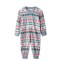 Parent-Child Cartoon Printed Christmas Pajamas Mommy And Me Wholesale - PrettyKid