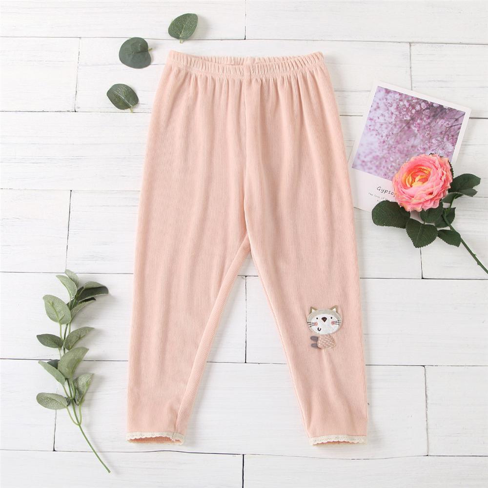 Baby Girls Pattern Animal Elastic Waist Pants Baby Clothes Wholesale Bulk - PrettyKid