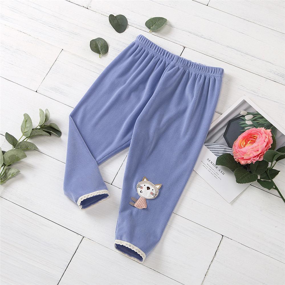 Baby Girls Pattern Animal Elastic Waist Pants Baby Clothes Wholesale Bulk - PrettyKid