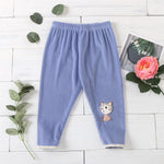 Baby Girls Pattern Animal Elastic Waist Pants Baby Clothes Wholesale Bulk - PrettyKid