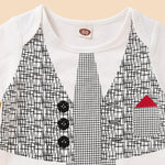 Baby Boys Pattern Printed Short Sleeve Romper Wholesale Clothing Baby - PrettyKid
