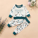 Baby Girl Peachy Printed Long Sleeve Top & Pants Wholesale Clothing Baby - PrettyKid