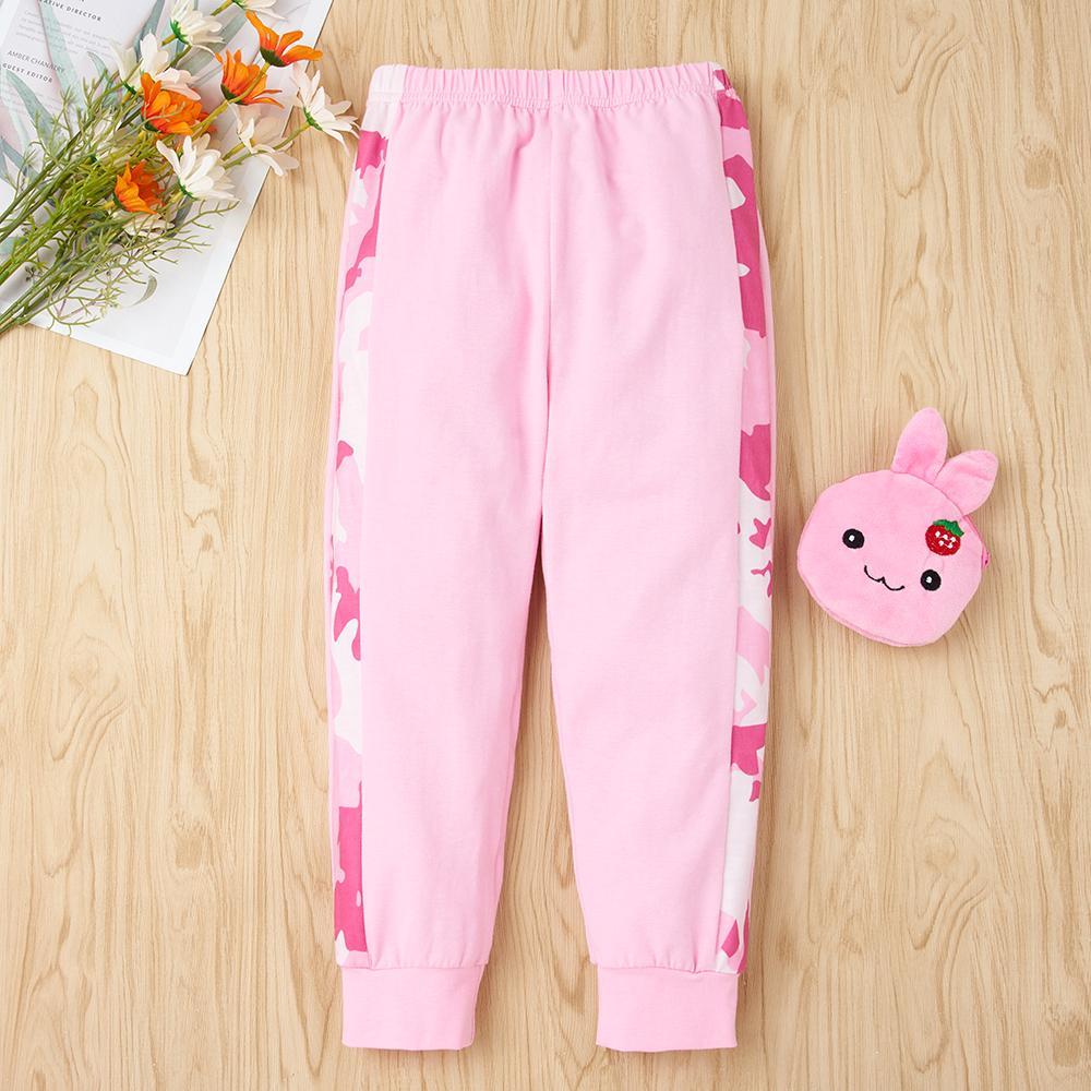 Girls Pink Tie-dye Hooded Long Sleeve Top & Pants Wholesale Girls Clothes - PrettyKid