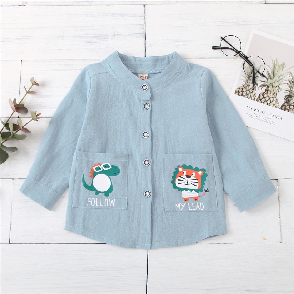 Boys Pocket Animal Follow My Lead Boys Wholesale Clothing - PrettyKid