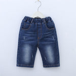 Boys Pocket Casual Denim Shorts Wholesale Toddler Boy clothing - PrettyKid
