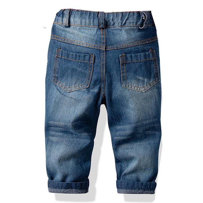 Toddler Boys Pocket Casual Jeans Boy Kids Wholesale Clothing - PrettyKid