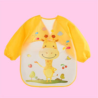 Baby Polka Dot Long Sleeve Cartoon Casual Bibs Baby Accessories Wholesale - PrettyKid