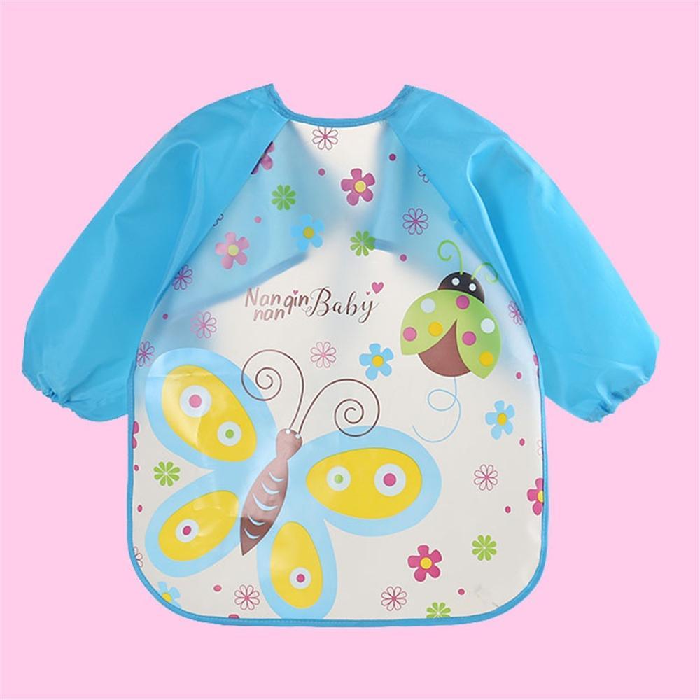 Baby Polka Dot Long Sleeve Cartoon Casual Bibs Baby Accessories Wholesale - PrettyKid