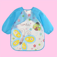 Baby Polka Dot Long Sleeve Cartoon Casual Bibs Baby Accessories Wholesale - PrettyKid