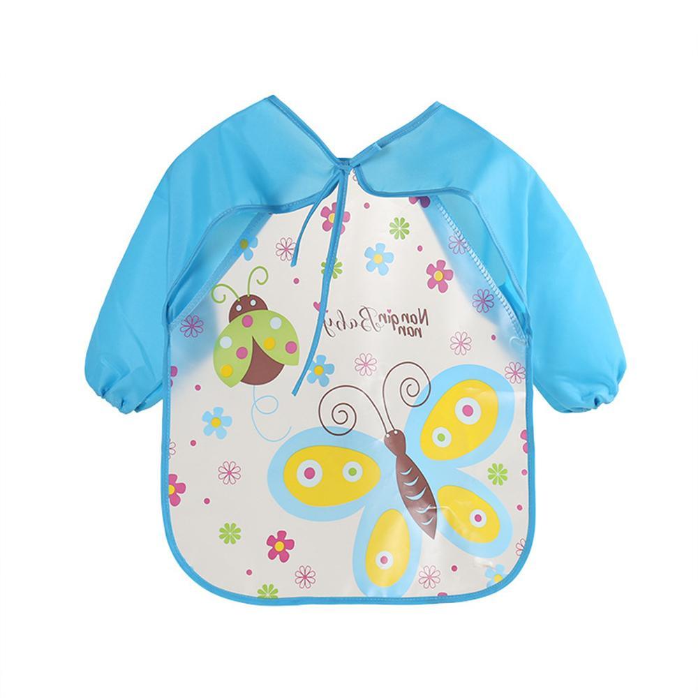 Baby Polka Dot Long Sleeve Cartoon Casual Bibs Baby Accessories Wholesale - PrettyKid