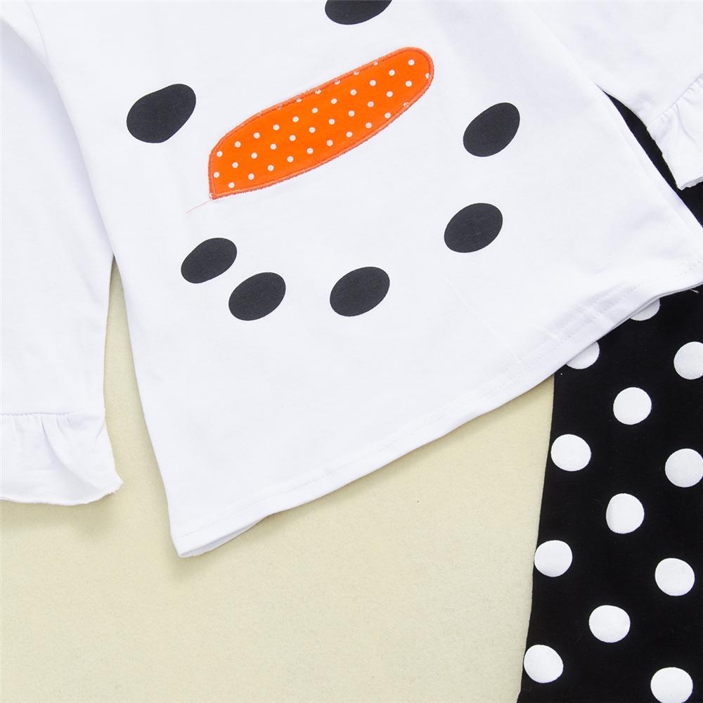 Toddler Girls Polka Dot Long Sleeve Top & Flared Pants Toddler Girls Wholesale - PrettyKid