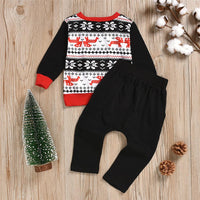 Boys Printed Long Sleeve Top & Pants Boys Wholesale Clothes - PrettyKid