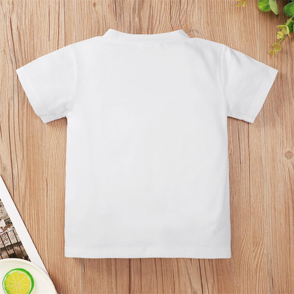 Girls Promoted To Big Sister Printed Short Sleeve T-Shirts Girl Boutique Clothing Wholesale - PrettyKid