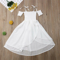 Fashionable Chiffon Suspender Dress - PrettyKid