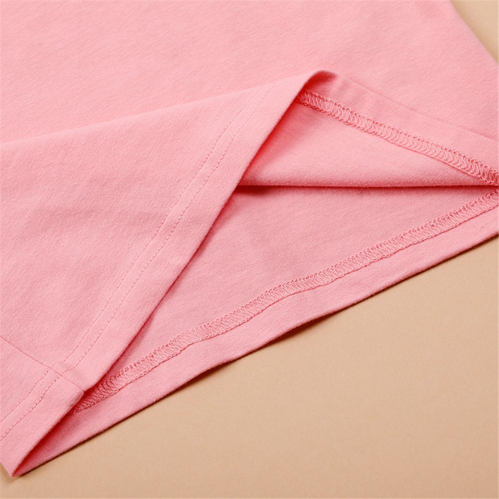 Girls Puff Sleeve Solid Color Casual Top Girl T Shirts Wholesale - PrettyKid