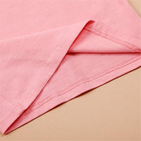 Girls Puff Sleeve Solid Color Casual Top Girl T Shirts Wholesale - PrettyKid