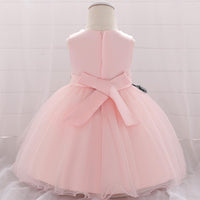 Baby Girl Prom Princess Tulle Tutu Flower Dress - PrettyKid