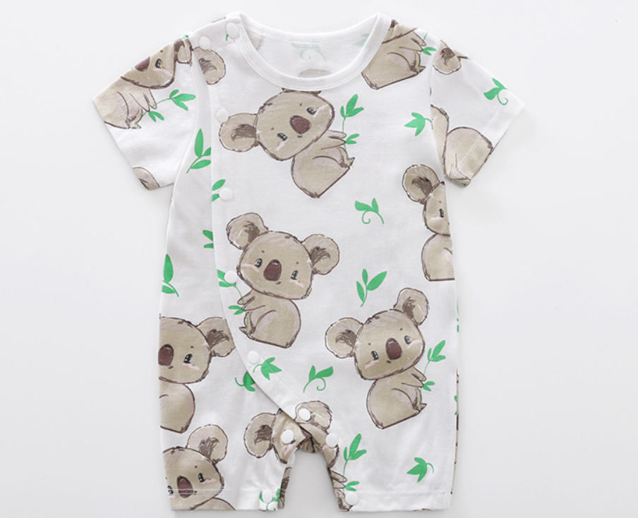 Kaola Printed Jumpsuit for Baby Boy Wholesale children's clothing - PrettyKid