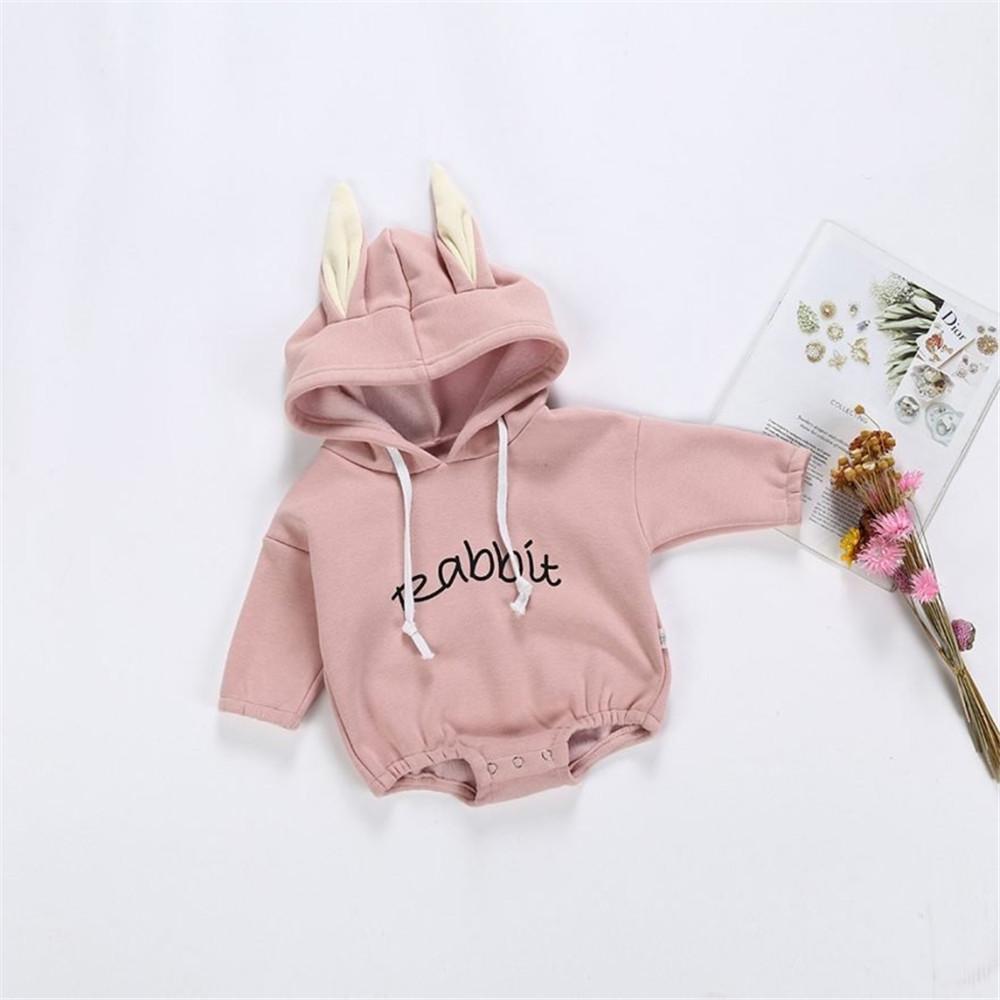 Baby Rabbit Long Sleeve Hooded Sweatshirt - PrettyKid