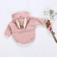 Baby Rabbit Long Sleeve Hooded Sweatshirt - PrettyKid