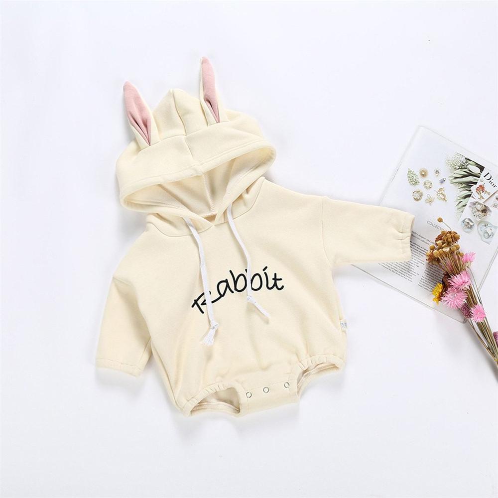 Baby Rabbit Long Sleeve Hooded Sweatshirt - PrettyKid