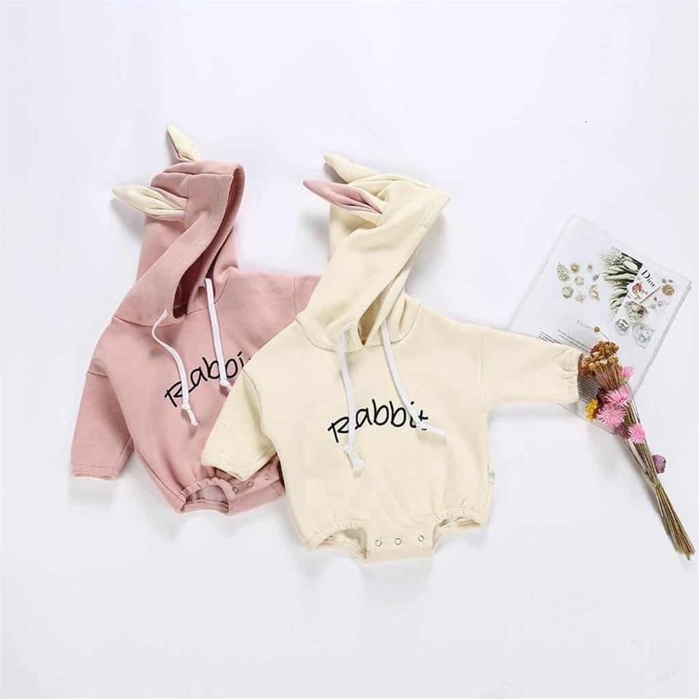 Baby Rabbit Long Sleeve Hooded Sweatshirt - PrettyKid