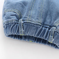 Boys Ripped Cartoon Pockets Jeans Wholesale Boys Boutique Clothing - PrettyKid