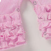 Baby Girl Ruffled Long Sleeve Tie Dye Romper & Headband Baby Wholesale - PrettyKid