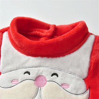 Baby Boys Santa Claus Long Sleeve Romper & Hat Baby Wholesale Clothes - PrettyKid