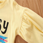 Girls Sassy Printed Long Sleeve Top & Leopard Skirt Kids Boutique Wholesale - PrettyKid