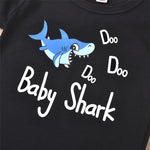 Boys Shark Short Sleeve T-shirt & Shorts Wholesale Toddler Boy Clothes - PrettyKid